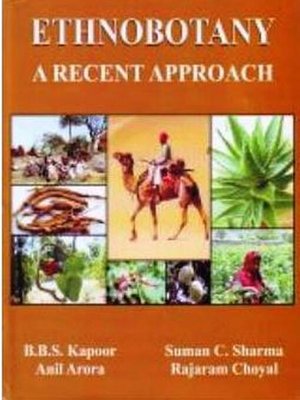 cover image of Ethnobotany--A Recent Approach